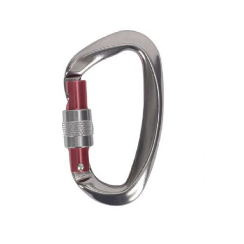 HT-G-0002 Handmatig vergrendelbare aluminium karabijnhaak