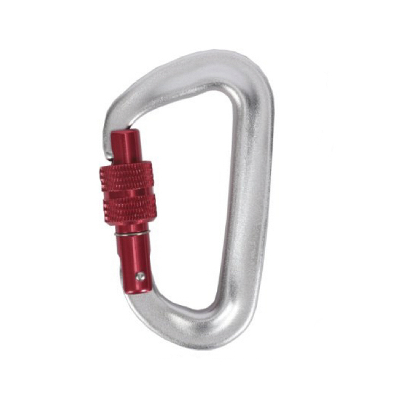HT-G-0001 Aluminium karabijnhaak met handmatige vergrendeling